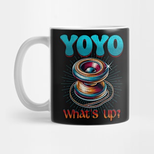 YoYo What's Up Retro Spinner Enthusiast YoYo Hobbyist Vintage Mug